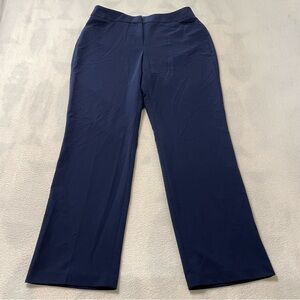 Chico’s Navy Blue Dress Pants Women’s Size 0.5 Short Straight Leg Stretch